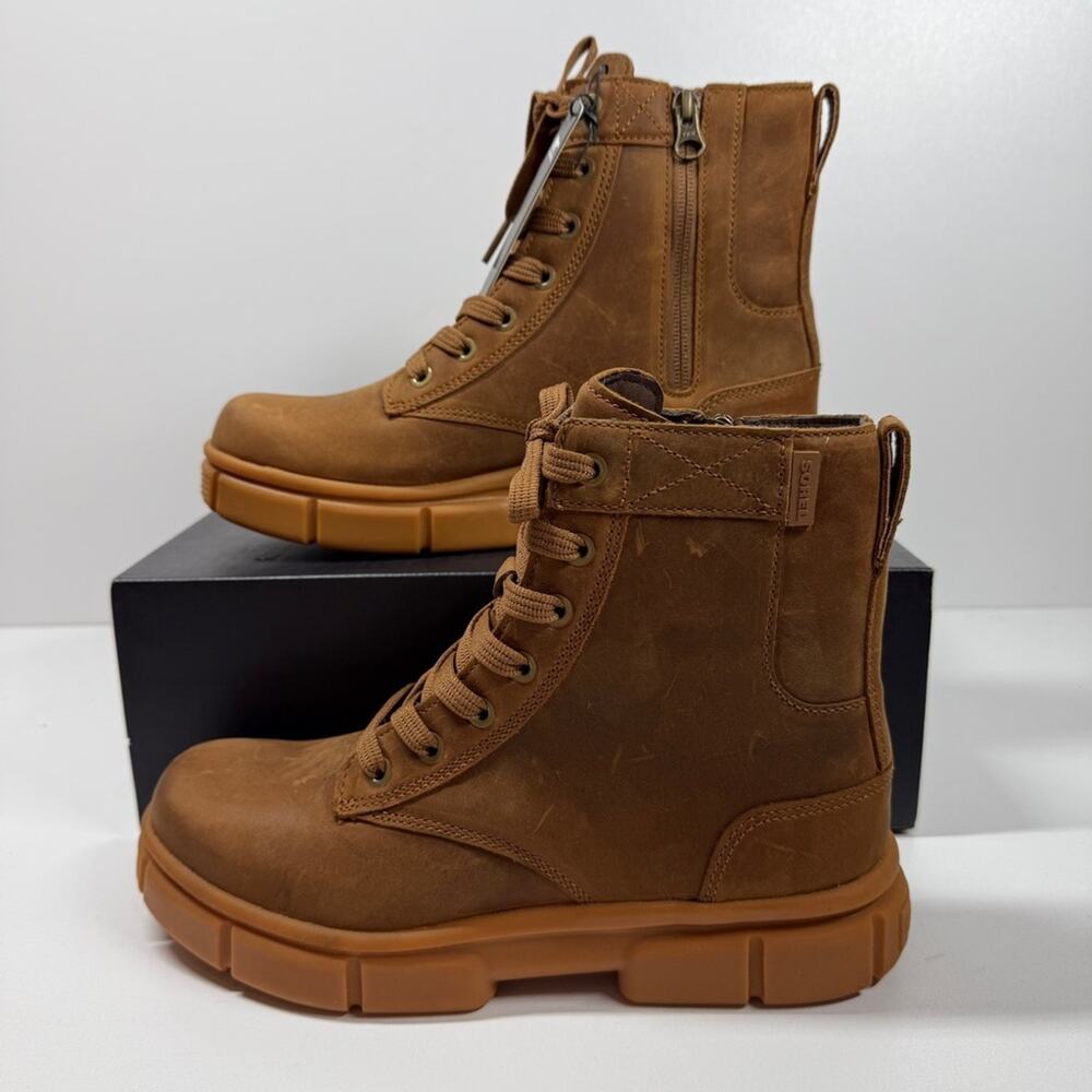 NIB • Sorel Women's Explorer Strt Lace Velvet Tan Boots Size:9
